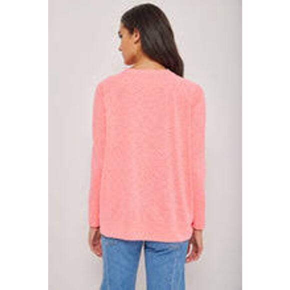 Lisa Todd Beach Tee in Think Pink Large L NEW NWT NEON - Picture 3 of 5